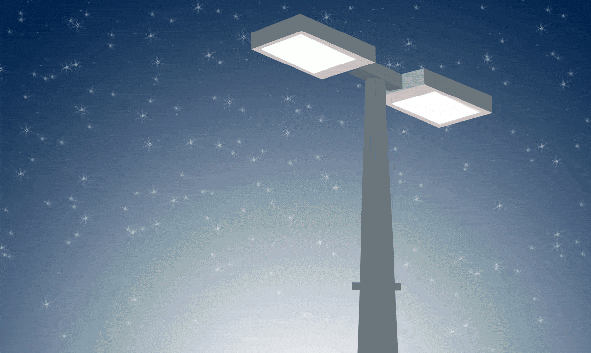 LED street lighting