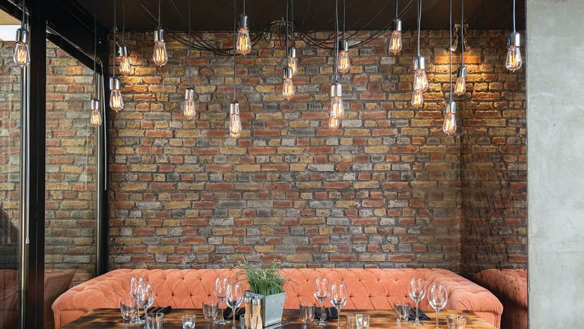 Lighting your industrial style décor with personality