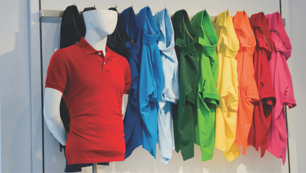 How to enhance the true colours of store merchandise