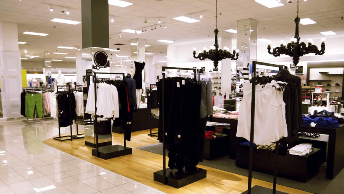 LED lighting to improve in-store merchandise visibility