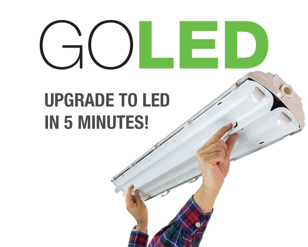 GoLED, an easy LED retrofit for fluorescent luminaires