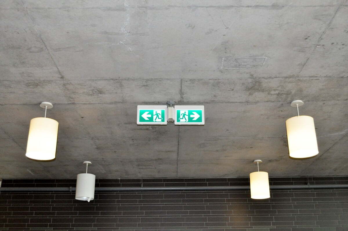 University of Toronto's emergency lighting