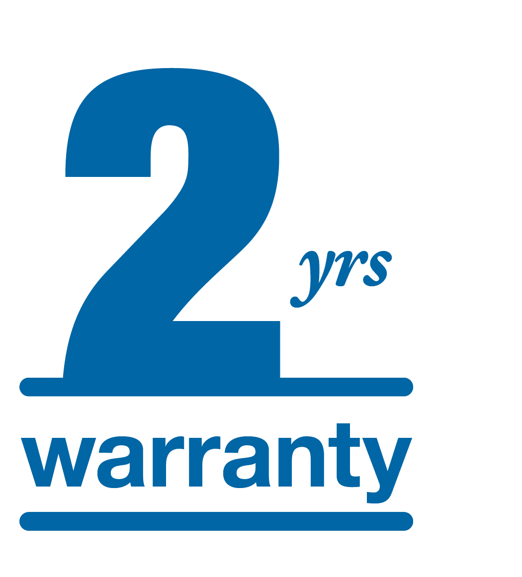 2 Year Warranty