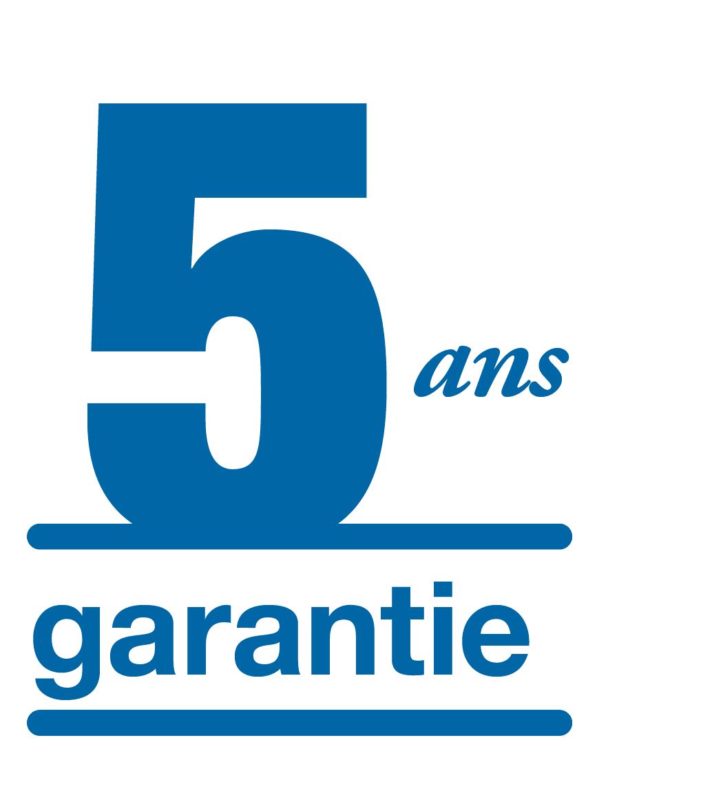 5 ans garantie