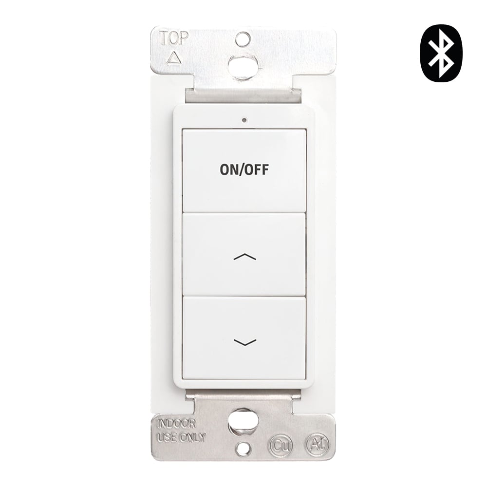 Image of INTERRUPTEUR MURAL BLUETOOTH® À 3 TOUCHES À TENSION DE LIGNE 120-277V CA GENIO