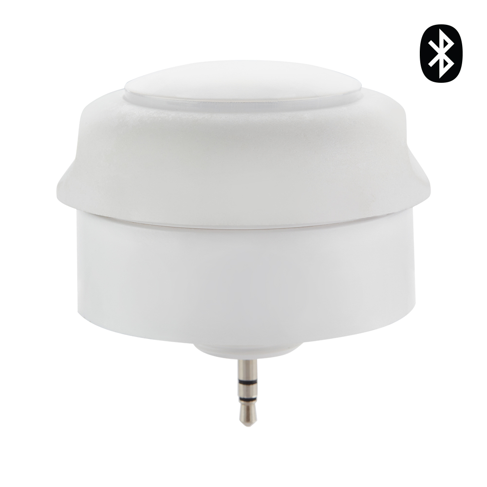 Image of BLUETOOTH® EXTERNAL OUTDOOR SMART PIR AUDIO JACK SENSOR WHITE GENIO