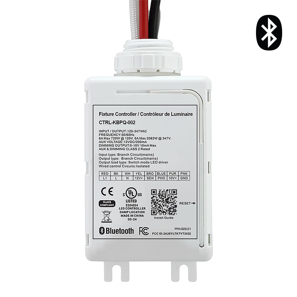 Image of CONTRÔLEUR DE LUMINAIRE BLUETOOTH® 120-347V CA GENIO